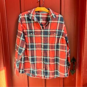 St. John's Bay Button Down Womens Shirt Size XL